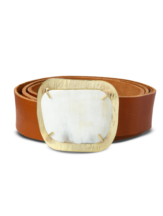 Natural Horn Belt - Make It Your Own